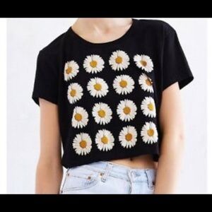 Truly Madly Deeply floral crop top